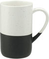 Am image of a Custom Speckled Wayland Ceramic Mug 13oz in Black!