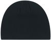 Am image of a Custom Acrylic Board Rib Knit Toque in Black!