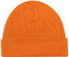 Am image of a Custom Acrylic Cuff Toque Rib knit in Fluorescent Orange!