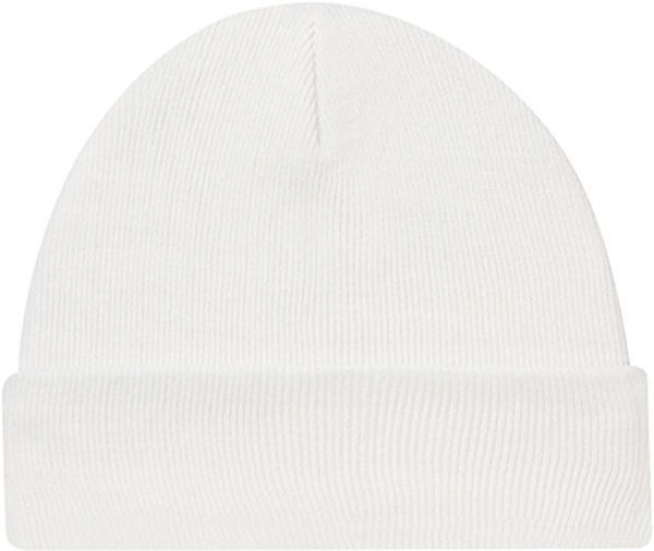 Am image of a Custom Acrylic Cuff Toque Rib knit in White!