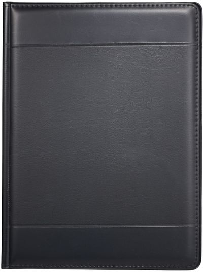 Am image of a Custom Windsor Impressions Writing Pad in Black!