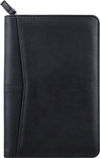 Am image of a Custom Pedova™ Jr. Zippered Padfolio in Black!