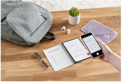 An image of a Custom Rocketbook Core Director Notebook Bundle Set!