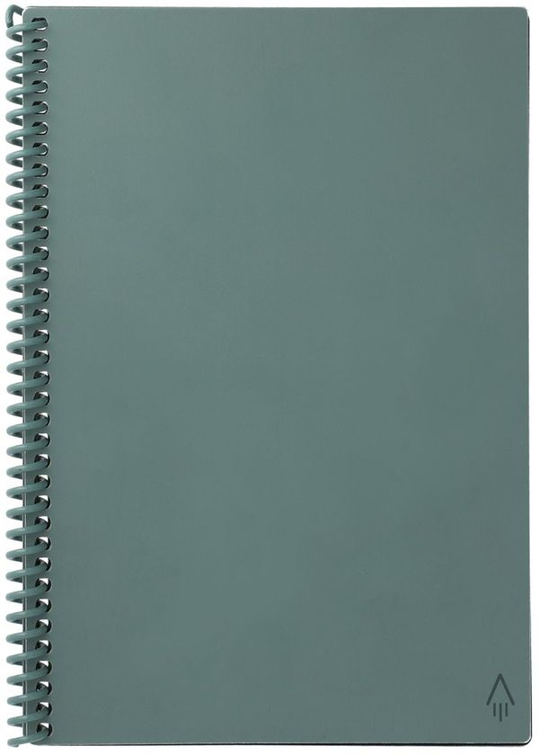 Am image of a Custom Rocketbook Infinity Core Executive Notebook Set in Gray!