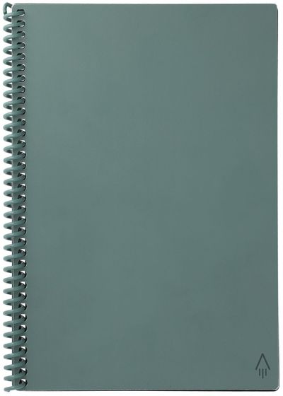 Am image of a Custom Rocketbook Infinity Core Executive Notebook Set in Gray!