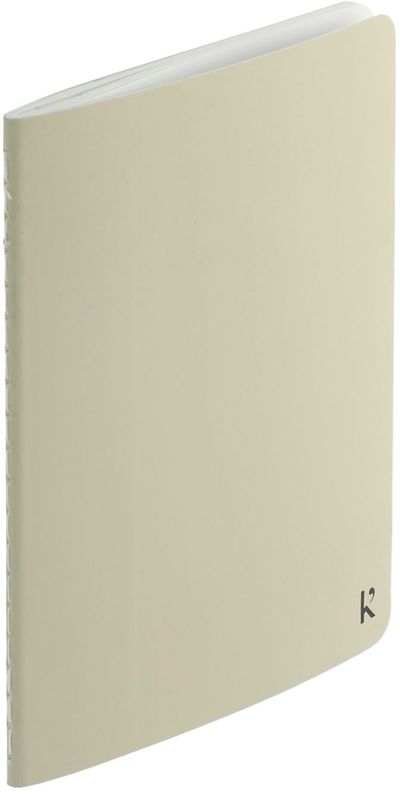 Am image of a Custom Karst Pocket Stone Paper Notebook in Beige!