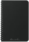 Am image of a Custom 4.6in x 7in Rite in the Rain Side Spiral Notebook in Black!