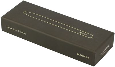 An image of a Custom Baronfig Squire Precious Metals Brass Pen!