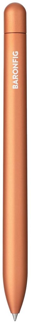 Am image of a Custom Squire Limited Edition Clear Habit Pen in Orange!