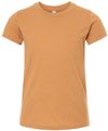 Am image of a Custom Bella and Canvas Youth Unisex Jersey Tee in Toast!