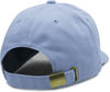 Am image of a Custom Nissi Washed Cotton Flat Bill Cap in Blue!