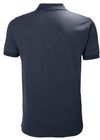 Am image of a Custom Helly Hansen Men's Riftline Polo in Navy!