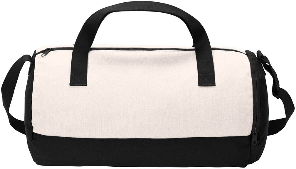 Barrel duffel online bag