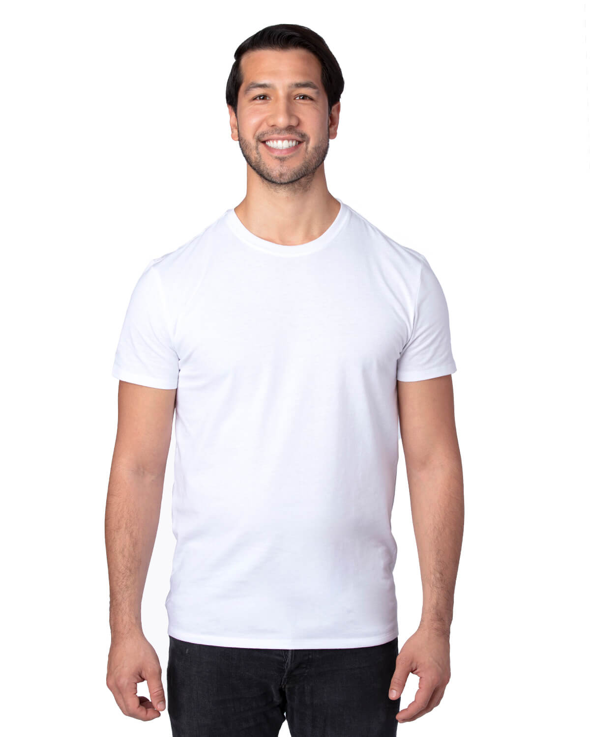 Threadfast Unisex Ultimate T Shirt in White