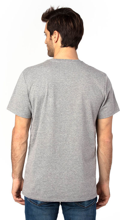 Am image of a Custom Threadfast Unisex Ultimate T Shirt in Heather Grey!