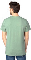 Am image of a Custom Threadfast Unisex Ultimate T Shirt in Army Heather!