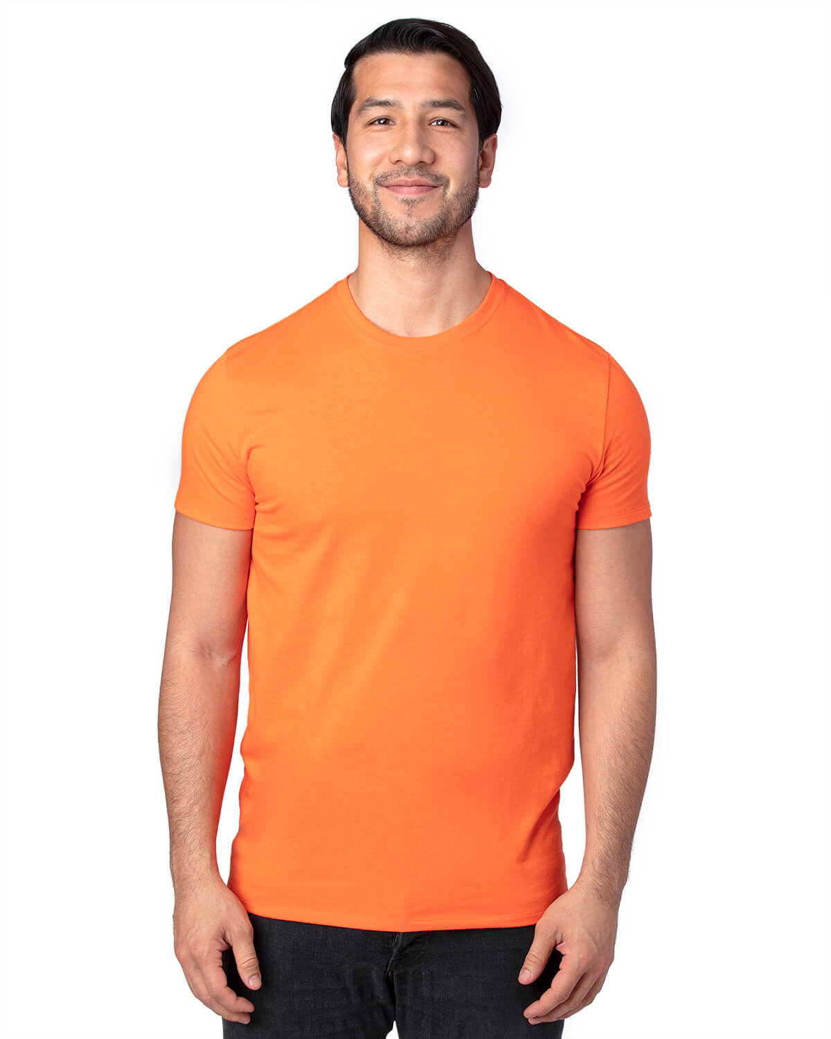 Threadfast Unisex Ultimate T Shirt in Orange