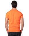 Am image of a Custom Threadfast Unisex Ultimate T Shirt in Orange!