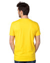 Am image of a Custom Threadfast Unisex Ultimate T Shirt in Bright Yellow!