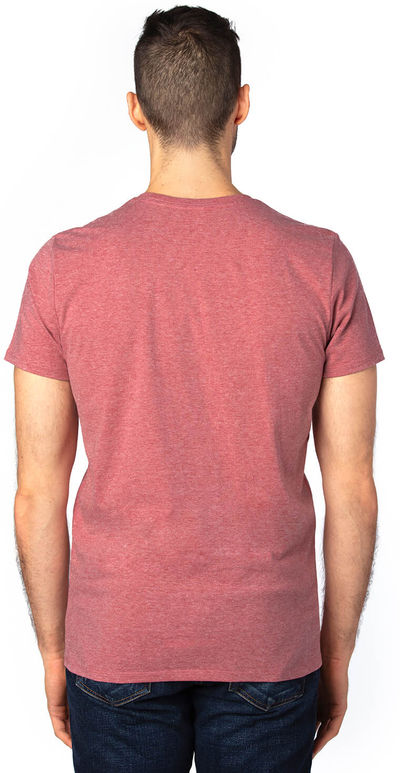 Am image of a Custom Threadfast Unisex Ultimate T Shirt in Maroon Heather!