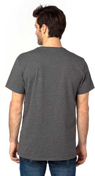 Am image of a Custom Threadfast Unisex Ultimate T Shirt in Charcoal Heather!