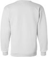 Am image of a Custom Champion Powerblend® Crewneck Sweatshirt in White!