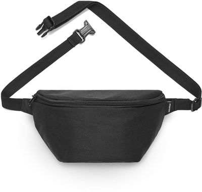 Am image of a Custom AS Colour Waist Bag in Black!