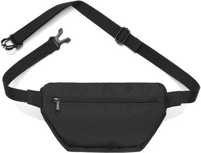 Am image of a Custom AS Colour Waist Bag in Black!