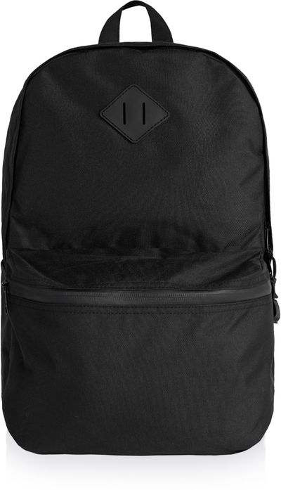 Am image of a Custom AS Colour Backpack in Black!
