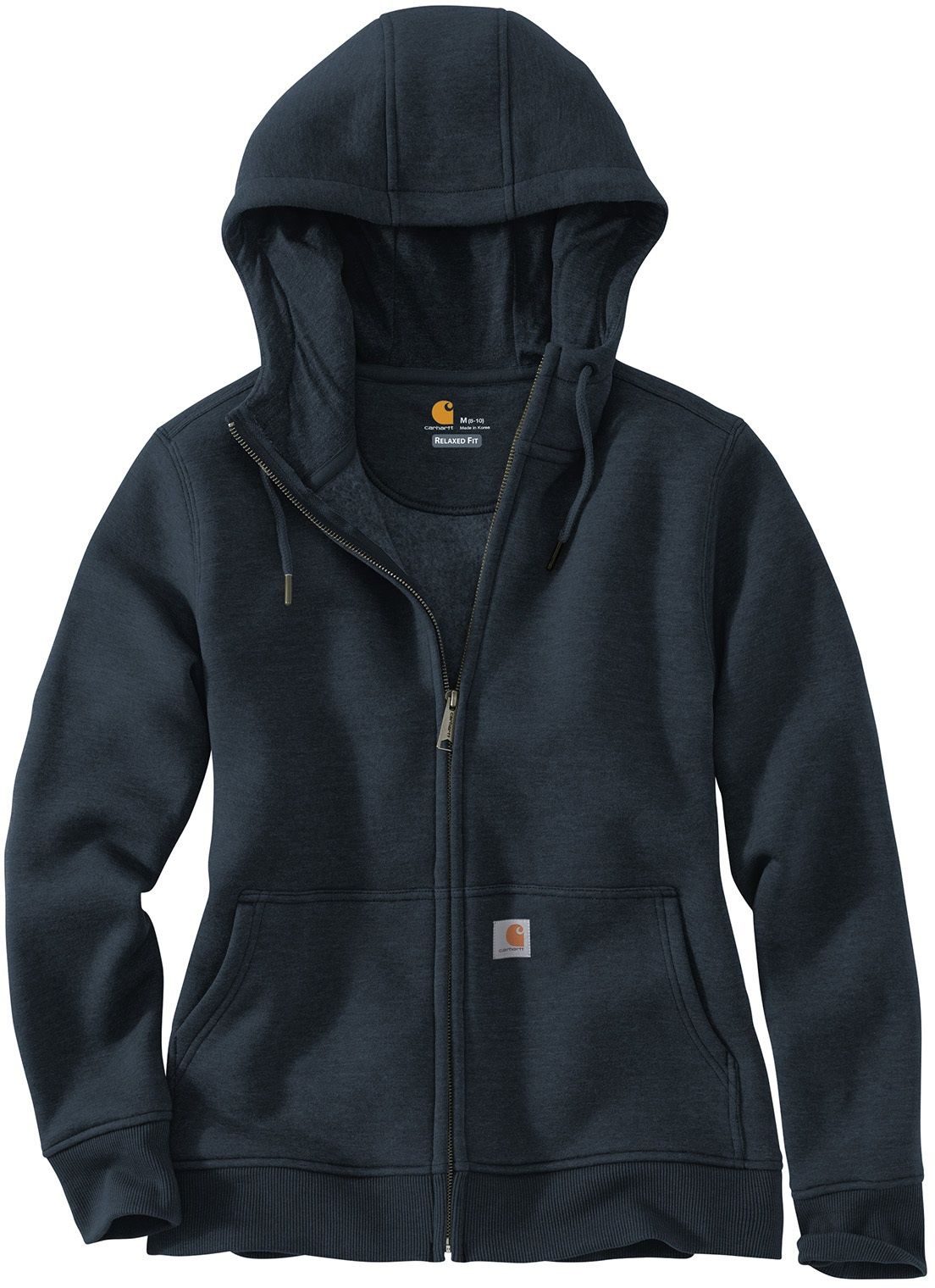 Carhartt Womens Clarksburg Full Zip Hoodie in Navy