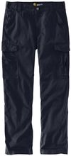 Am image of a Custom Carhartt Rugged Flex Rigby Cargo Pant in Navy!