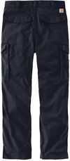 Am image of a Custom Carhartt Rugged Flex Rigby Cargo Pant in Navy!