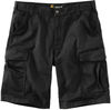 Am image of a Custom Carhartt Rugged Flex Rigby Cargo Short in Black!