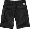Am image of a Custom Carhartt Rugged Flex Rigby Cargo Short in Black!