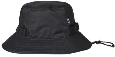 Am image of a Custom Oakley Team Issue Bucket Hat in Blackout!