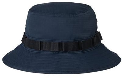 Am image of a Custom Oakley Team Issue Bucket Hat in Team Navy!