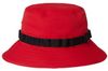 Am image of a Custom Oakley Team Issue Bucket Hat in Team Red!