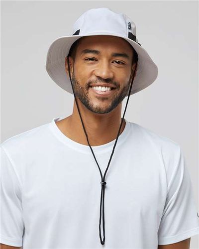 An image of a Custom Oakley Team Issue Bucket Hat!