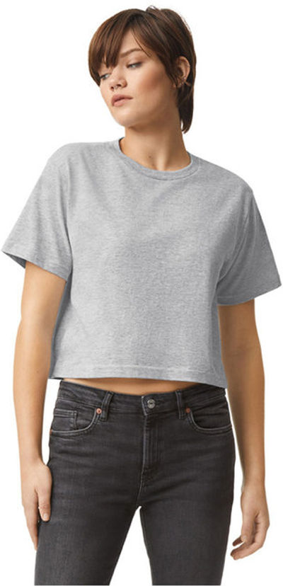 An image of a Custom American Apparel Womens Fine Jersey Boxy Tee!