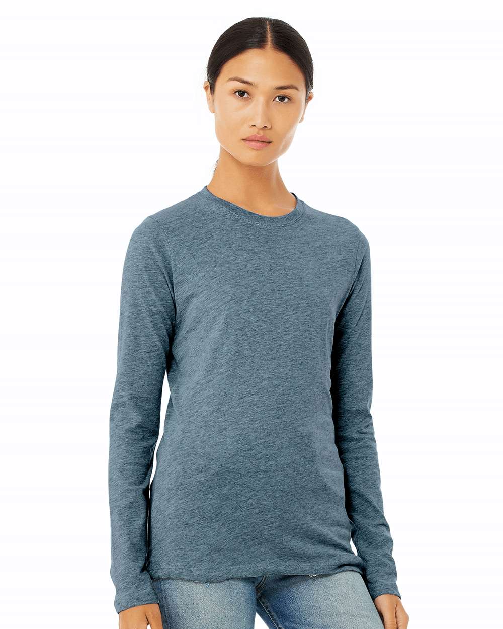Bella and Canvas Womens Jersey Long Sleeve Tee
