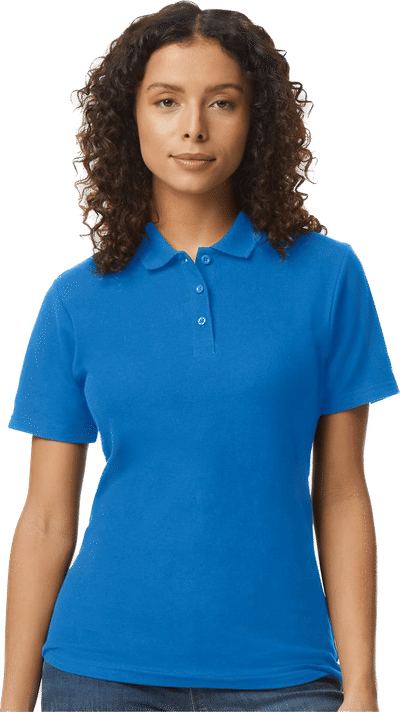 An image of a Custom Gildan Softstyle Womens Pique Polo!