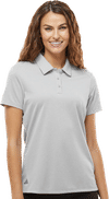 An image of a Custom Adidas Womens Heathered Polo!