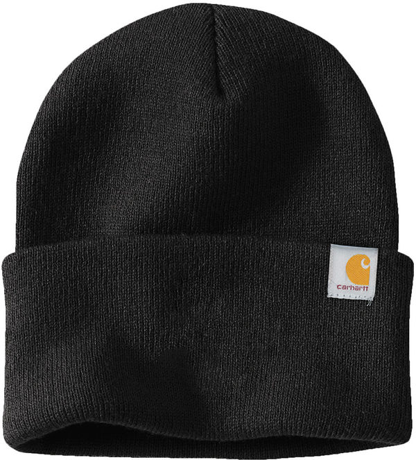Am image of a Custom Carhartt Watch Cap 2.0 in Black!