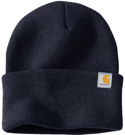 Am image of a Custom Carhartt Watch Cap 2.0 in Navy!