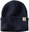 Am image of a Custom Carhartt Watch Cap 2.0 in Navy!