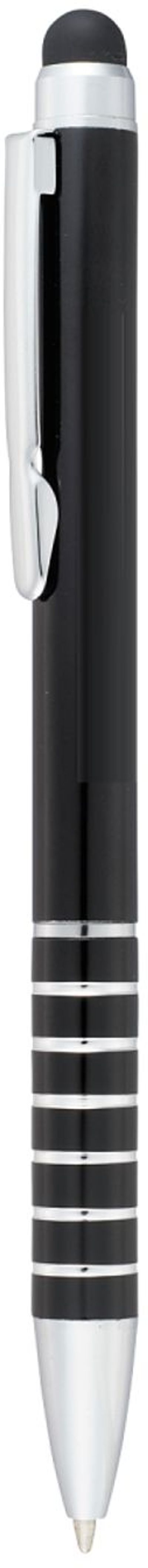 Am image of a Custom Preston Dual Ballpoint Stylus in Black!