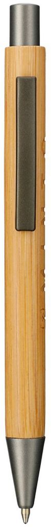 Am image of a Custom Bamboo Quick Dry Gel Ballpoint in Natural!