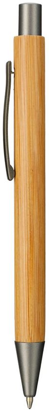 Am image of a Custom Bamboo Quick Dry Gel Ballpoint in Natural!