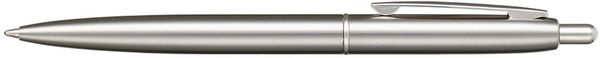 Am image of a Custom Recycled Stainless Steel Ballpoint Pen in Silver!