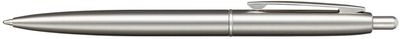 Am image of a Custom Recycled Stainless Steel Ballpoint Pen in Silver!